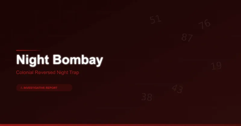 Night Bombay: Colonial Ghost, Modern Predator — Inside Mumbai's Midnight Gambling Machine