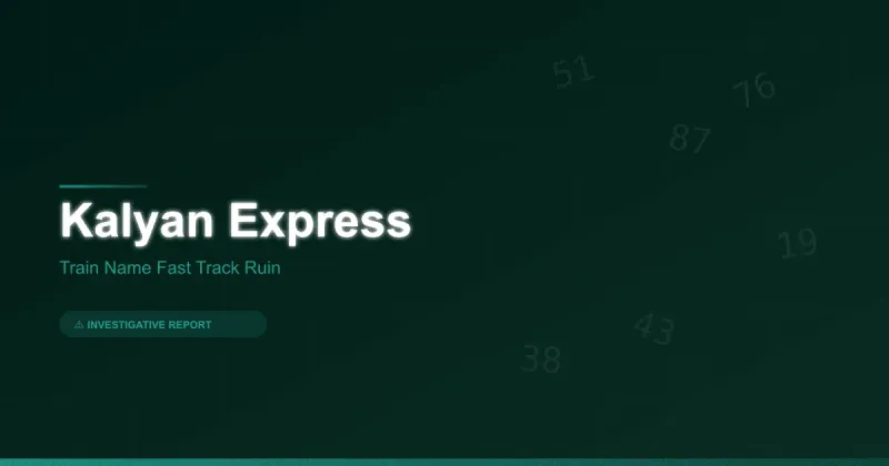 Kalyan Express: Speed-Branded Gambling That Derails Working Families at 200 km/h