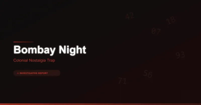 Bombay Night: Colonial Nostalgia Meets Midnight Gambling