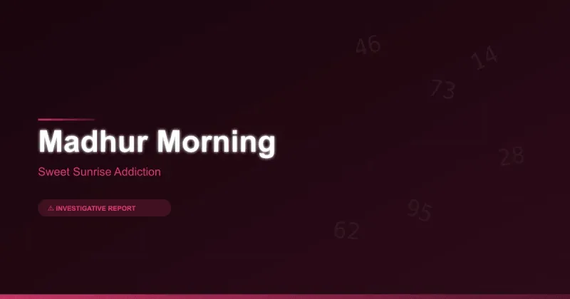 Madhur Morning: The Sweet Name's Sunrise Shift That Completes a 24-Hour Cycle